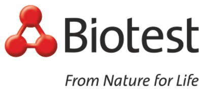 Biotest logo - pharma and healthcare